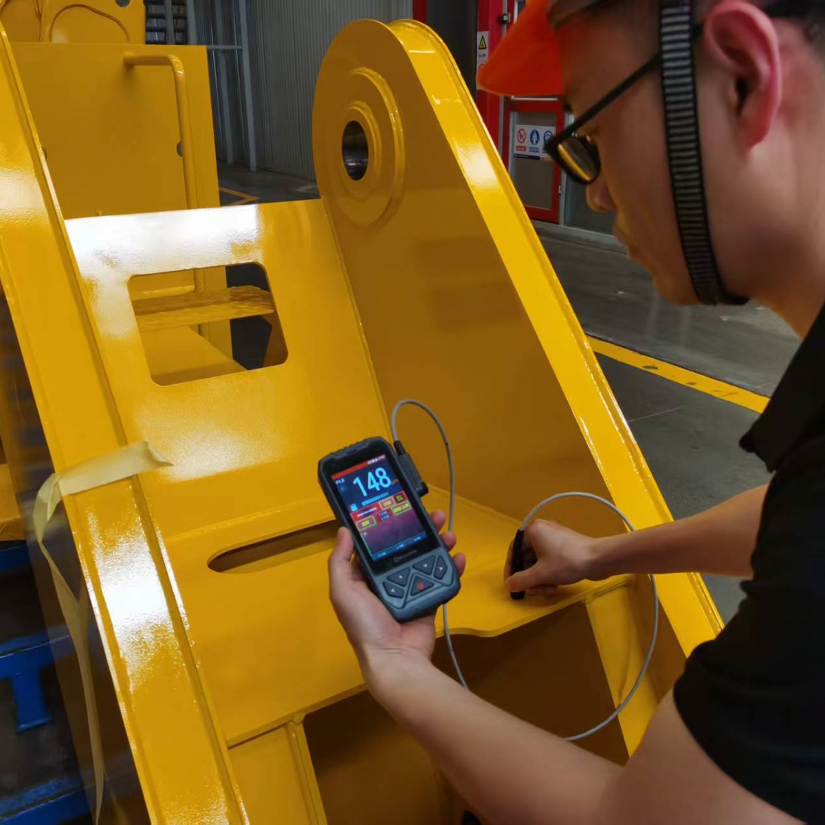 智能型涂鍍層測厚儀使用現場