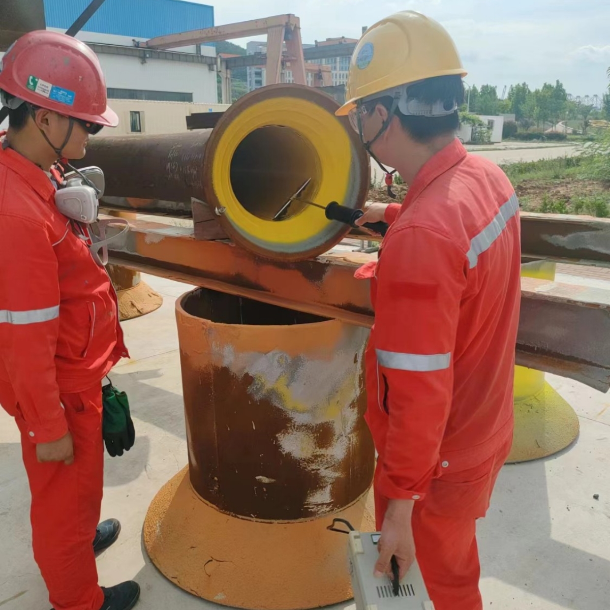 電火花檢漏儀現(xiàn)場(chǎng)案例