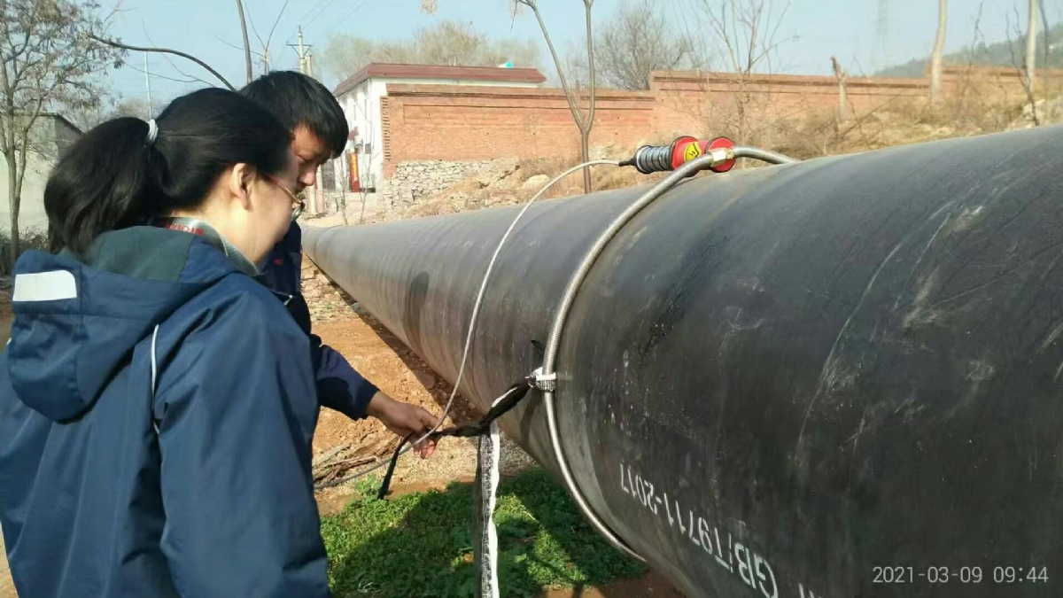 電火花檢漏儀環形探極現場案例